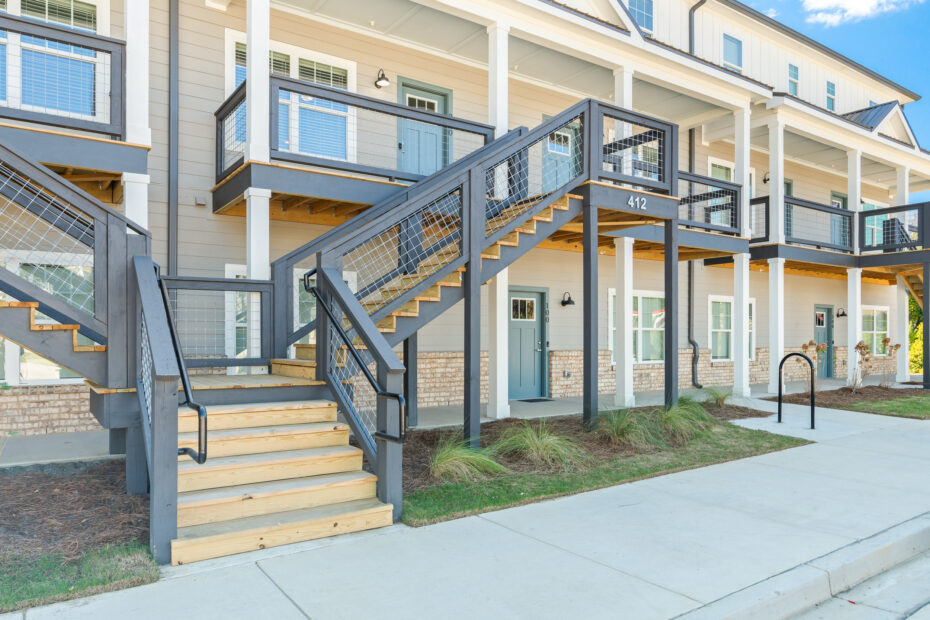 Experience luxury living with spacious apartments, standalone cottages, and multi-level townhomes at The Haven at Wake.
