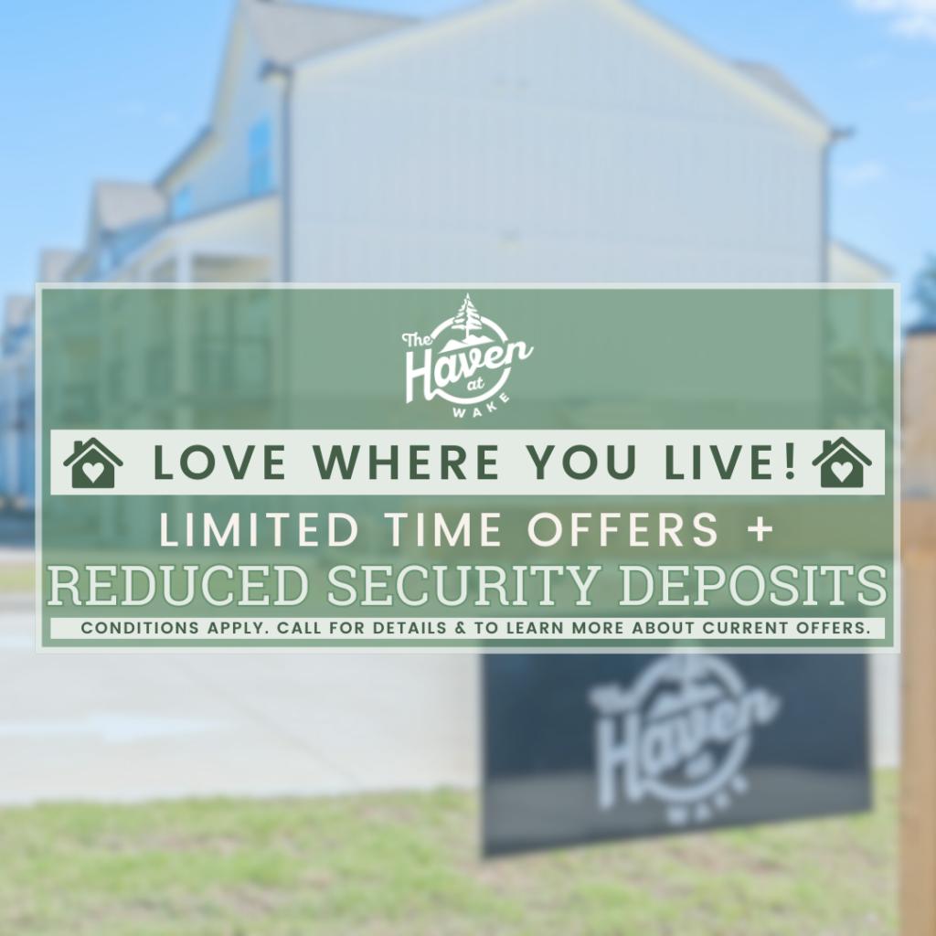 The Haven at Wake is the newest student housing community in Winston-Salem, NC & they are currently offering leasing specials.